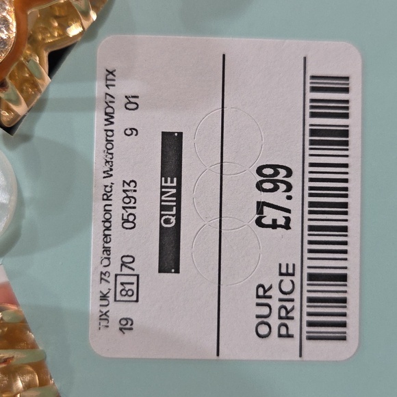 🐬🔹️Piper K  🔹️UK Exclusive Ocean-Themed Hair  Set Of 8 Mini Metal Claw Clips - Picture 7 of 7